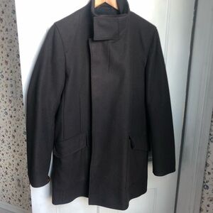 Reiss Dark Brown Trench Coat